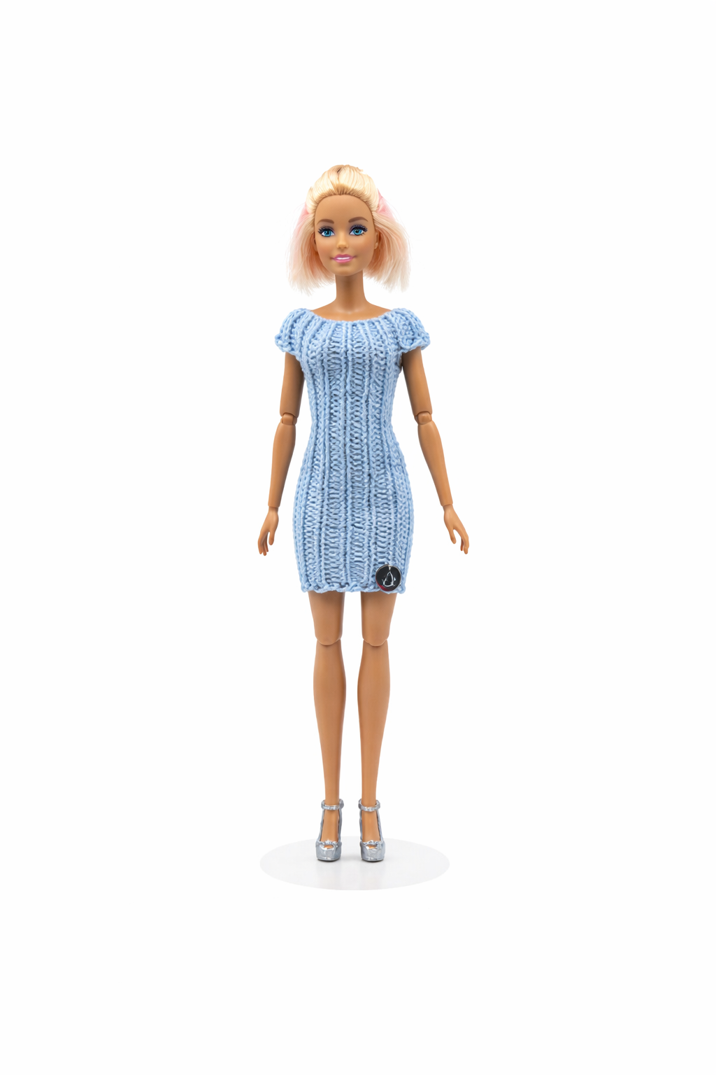 Robe courte classique faite main pour poupée