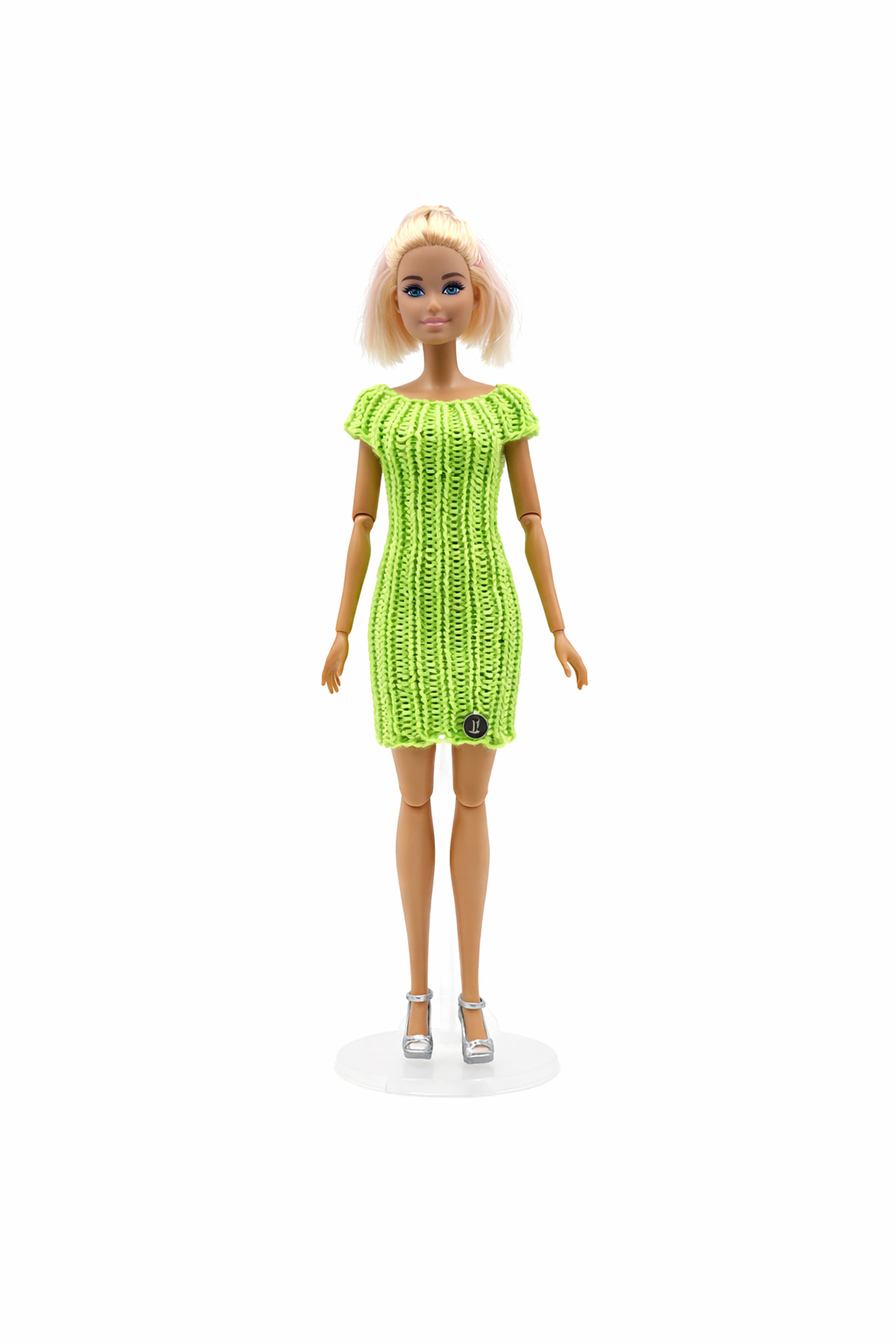 Robe courte classique faite main pour poupée