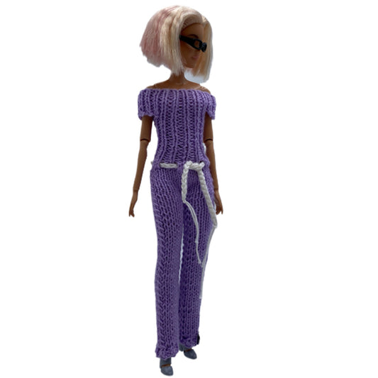 Jumpsuit for doll - Made in France