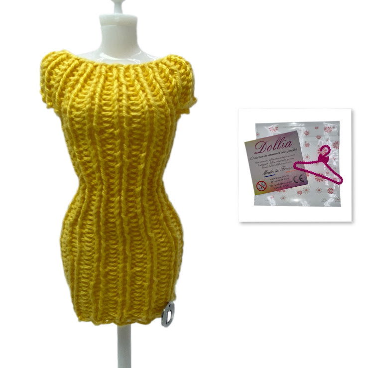 Classic dress for dolls - Made in France