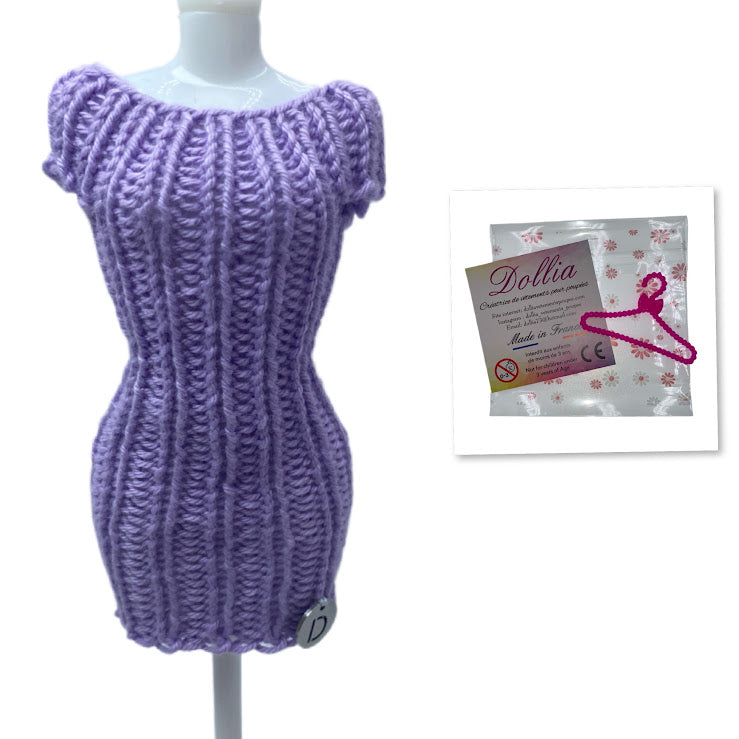 Classic dress for dolls - Made in France