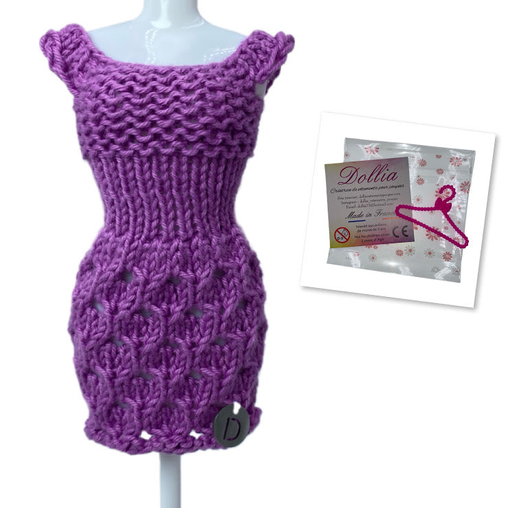 Pretty dress for dolls - Made in France