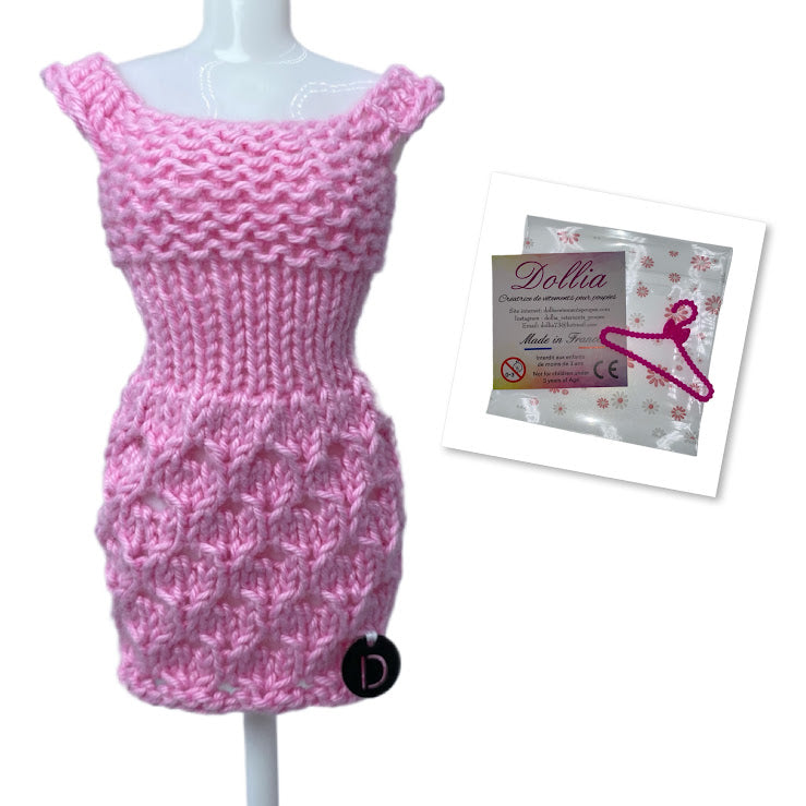 Pretty dress for dolls - Made in France