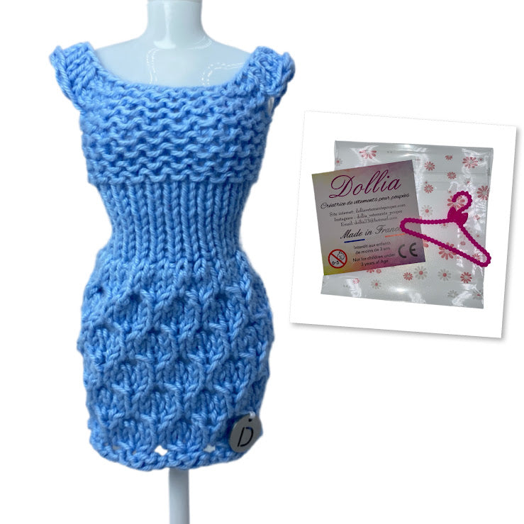 Pretty dress for dolls - Made in France