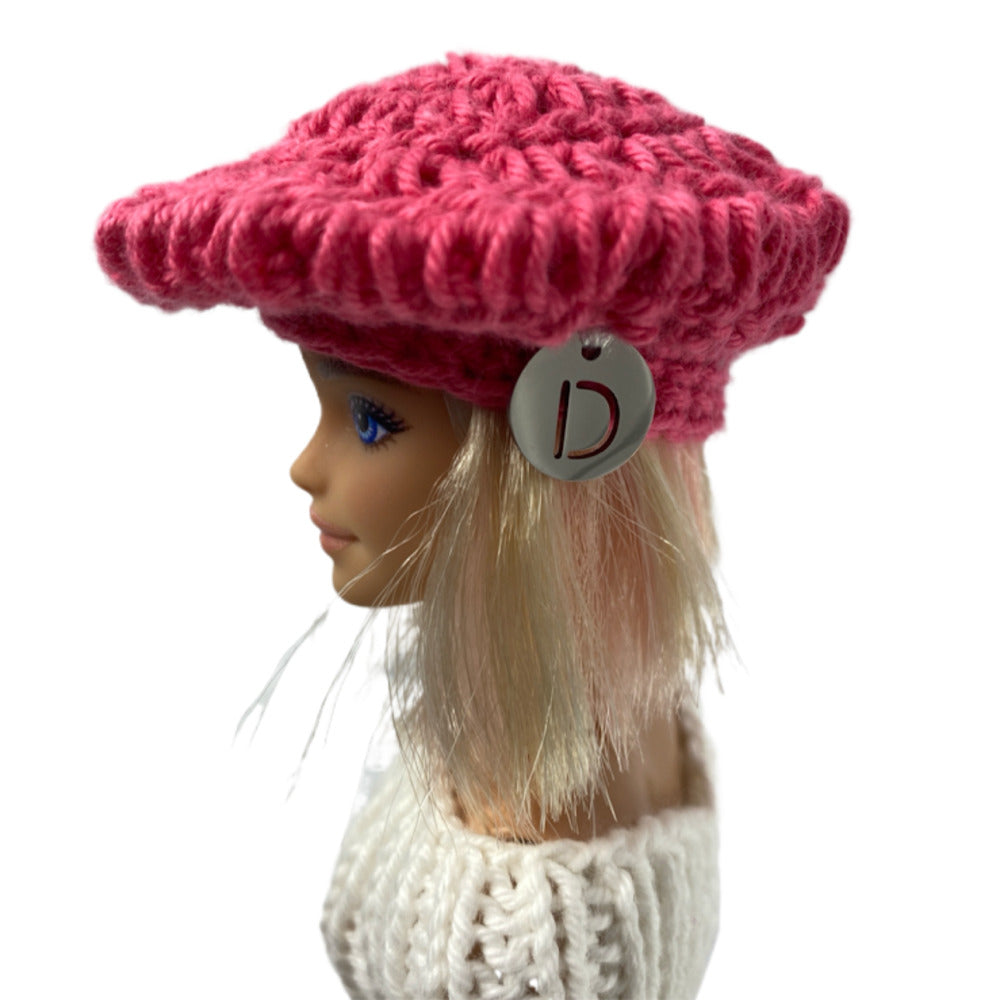 Beret for dolls - Made in France