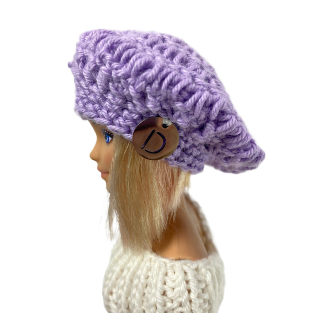 Beret for dolls - Made in France