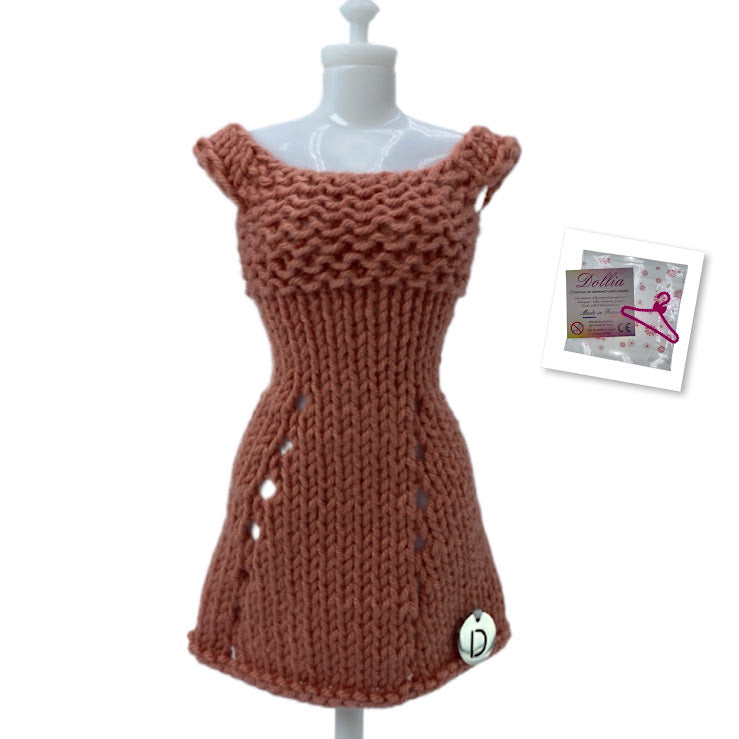 Elegant dress for dolls - Made in France