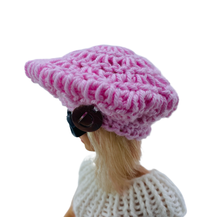 Beret for dolls - Made in France