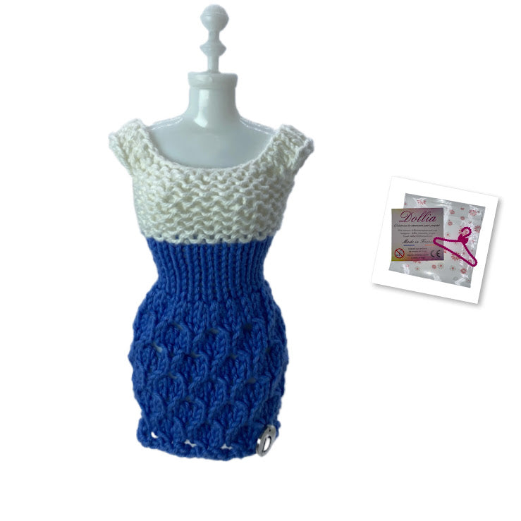 Chic dress for dolls - Made in France
