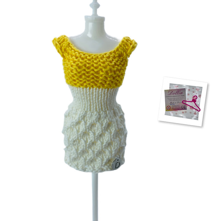 Pretty dress for dolls - Made in France