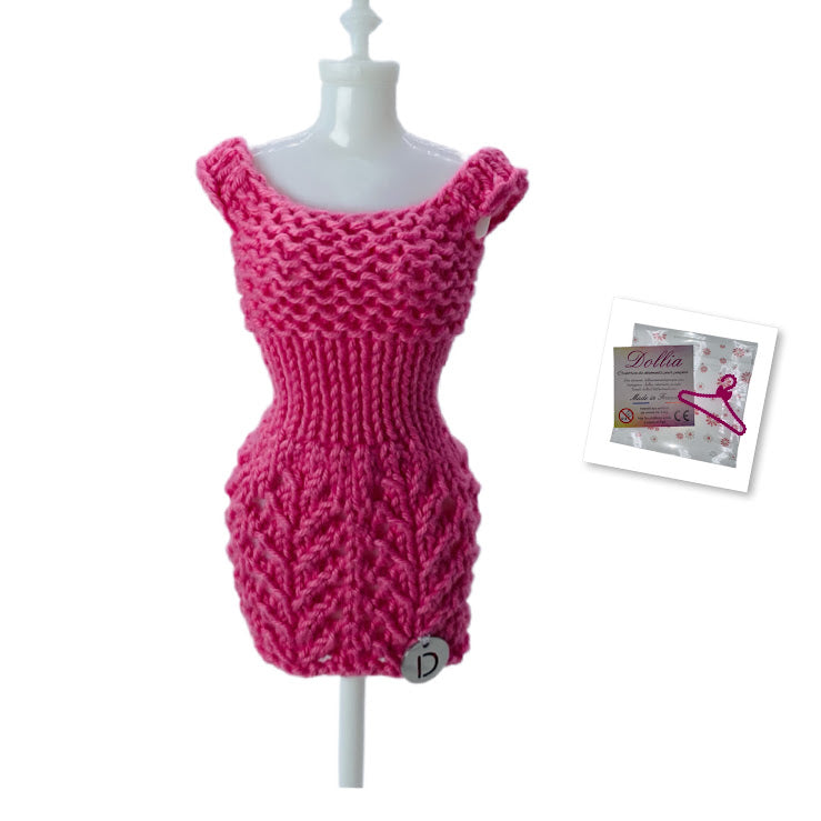 Chic dress for dolls - Made in France