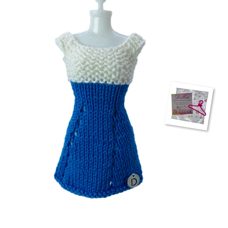 Elegant dress for dolls - Made in France