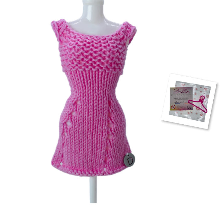 Elegant dress for dolls - Made in France