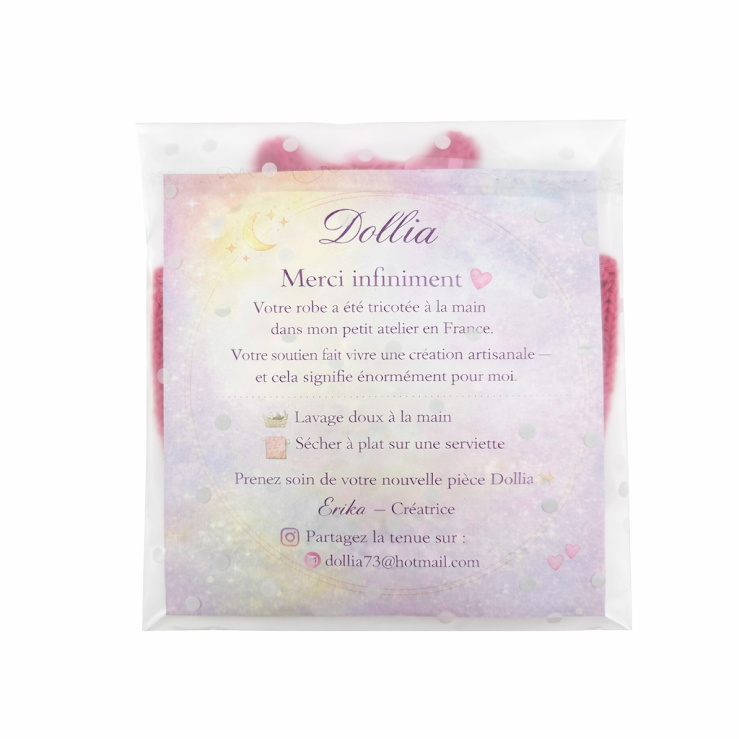 Robe Longue Élégante – Tricot Fait Main – Collection Printemps