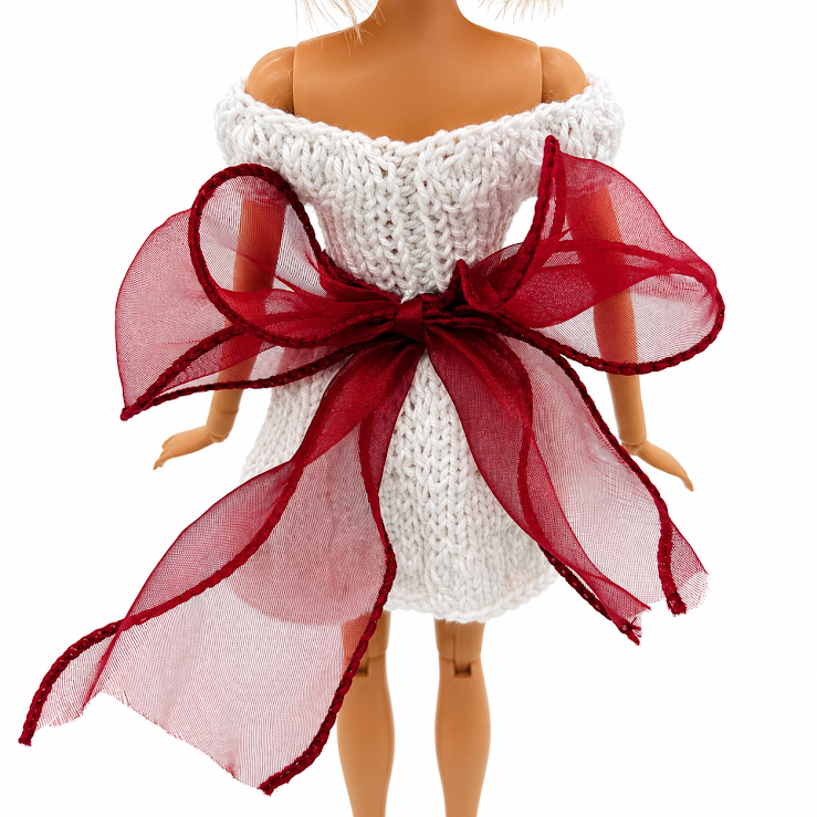 Robe de soirée pour poupée - Collection été - Edition limitée  (poupée n'est pas incluse)